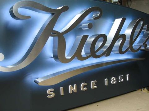 Channel Letters Type 4 – Stainless steel – photo 1