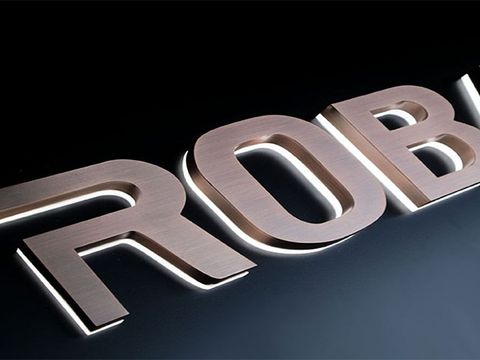Channel Letters Type 4 – Stainless steel – photo 2