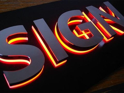 Channel Letters Type 4 – Stainless steel – photo 6