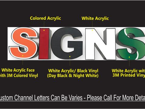 Channel Letters Type 5 – Custom – photo 7