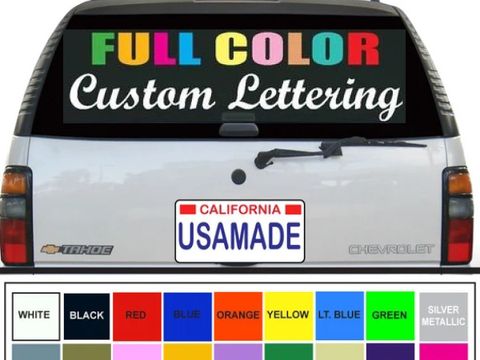 Vinyl Lettering – photo 3
